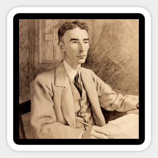 J. Robert Oppenheimer Sticker